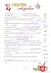 CHRISTMAS LO WORKSHEETS
