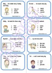 PRESENT SIMPLE CARDS