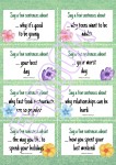 SAY A FEW SENTENCES ABOUT - SPEAKING CARDS