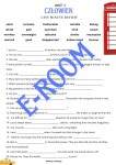 E8 VOCABULARY REVIEW