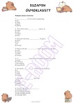 E8 EXAM TASKS