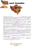THANKSGIVING WORKSHEETS B2-C1
