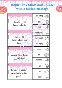 DONUT DAY CARDS