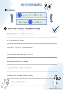 I CONDITIONAL WORKSHEETS