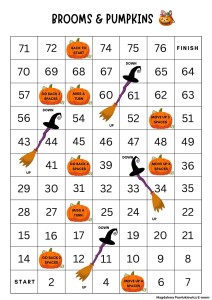 BROOMS AND PUMPKINS