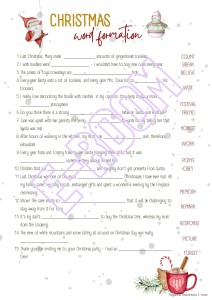 CHRISTMAS LO WORKSHEETS