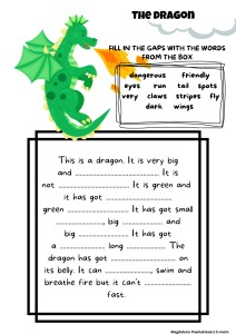 THE DRAGON - can, be, have got