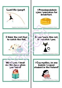 FUTURE TENSES CARDS