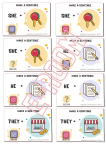 GRAMMAR + SPEAKING CARDS 