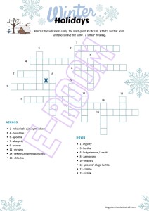 winter break A2/B1