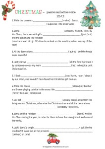CHRISTMAS PASSIVE VOICE B2/C1