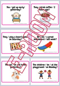 PAST SIMPLE CARDS