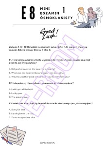 MINI E8 EXAM 1 & 2
