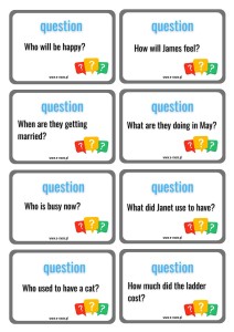 WHATS THE QUESTION - CARDS