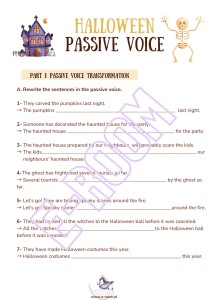 HALLOWEEN PASSIVE VOICE LO