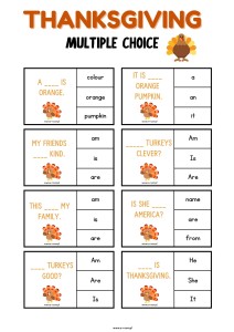 THANKSGIVING TO BE KIDS