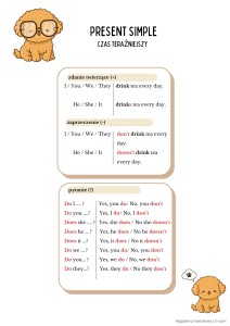 PUPPY PRESENT SIMPLE